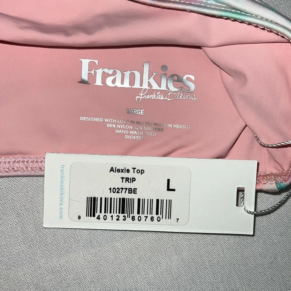 Frankies Bikinis Alexis Top - Trippy, L